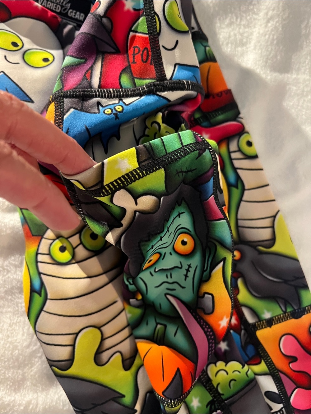 Constantly Varied Gear Halloween Monster Leggings - Multi-Color - Picture 8 of 10